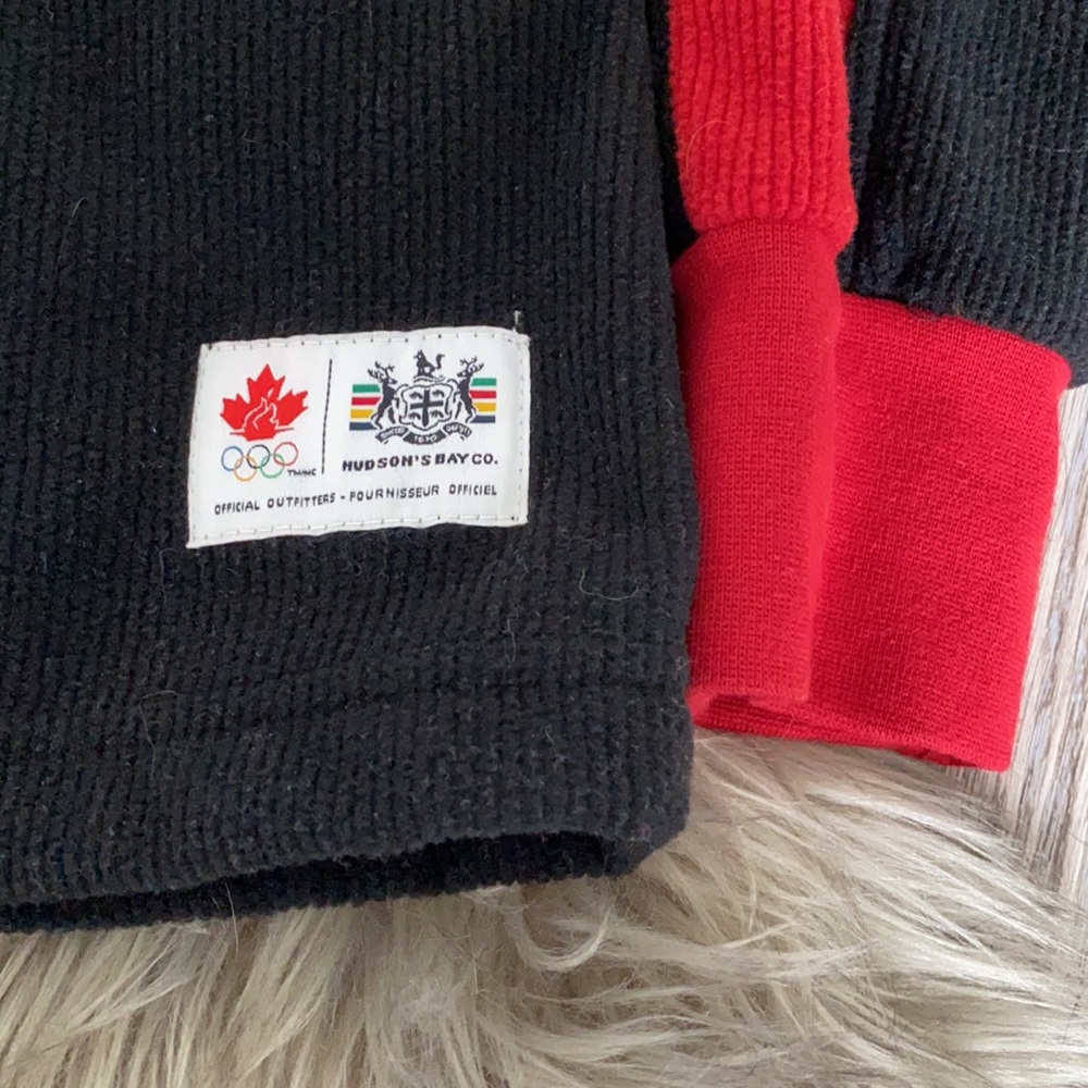 🇨🇦 Hudson Bay Team Canada 2010 Olympics 1/2 Zip Sweater - Picture 4 of 10
